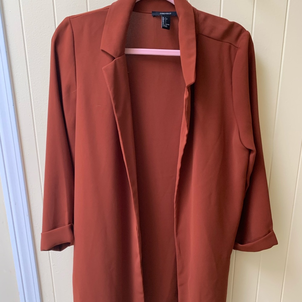 Burnt Orange Blazer